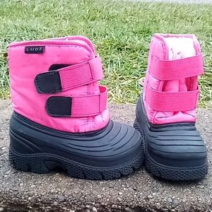 LUGZ flurry warm snow rain boots 7 infants